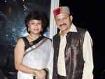 Mir Ranjan Negi with wife