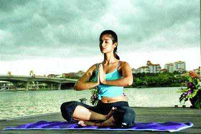 The new yoga craze in the city - Times of India