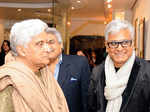 Javed's arty Delhi visit