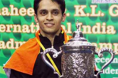 Parupalli Kashyap clinches maiden India GP Gold title