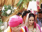 Akshay at sister's wedding