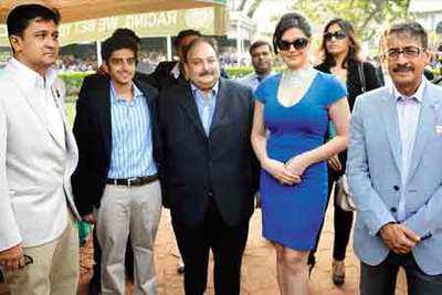 Bollywood celebs attend an event at Mahalaxmi Race Course