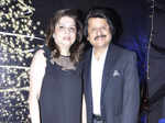Pankaj Udhash with wife