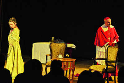 A French love story 'Celimene et la Cardinal' for theatre buffs at Bharat Bhavan