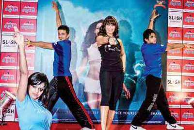Bipasha launches her dance workout DVD