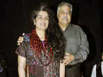Satish Shah with wife