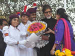 Big B at police event