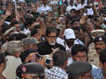 Big B at police event