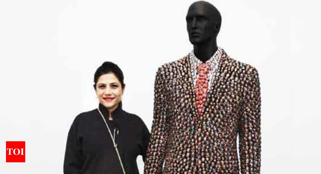 Delhi Designer To Close Mumbai Fashion Week Times Of India