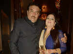 Raza Murad with wife