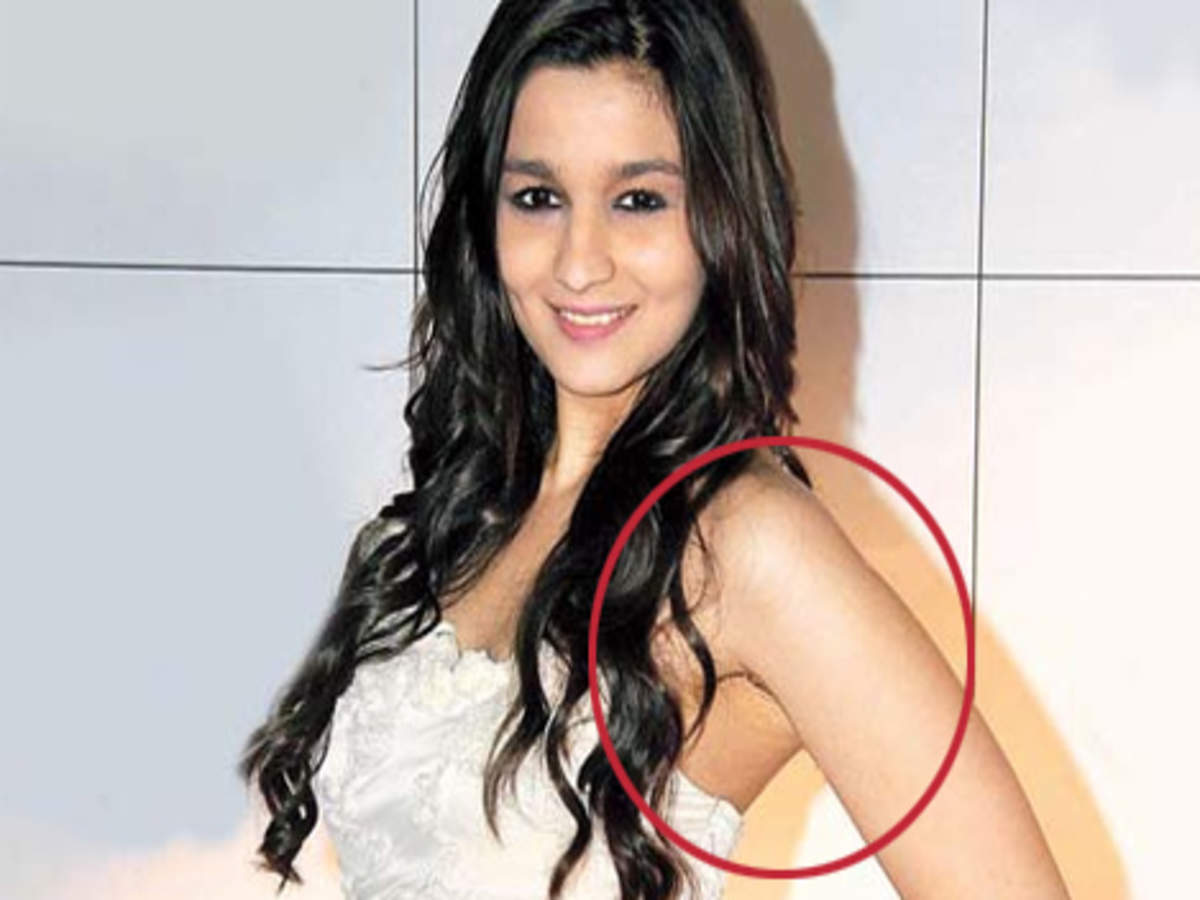 Alia Bhatt bares her un-waxed armpits! | Celebs - Times of India Videos