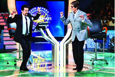Anil Kapoor, Big B to match steps on KBC
