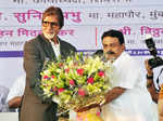 Big B at campaign launch