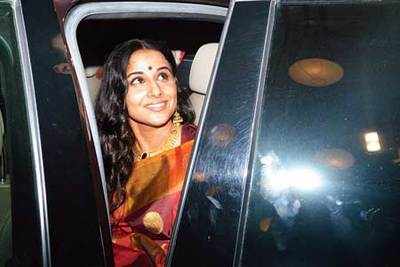 Vidya Balan fined several times for tinted glass in her car