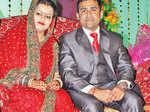 Smriti and Varun Bajpai's wedding reception