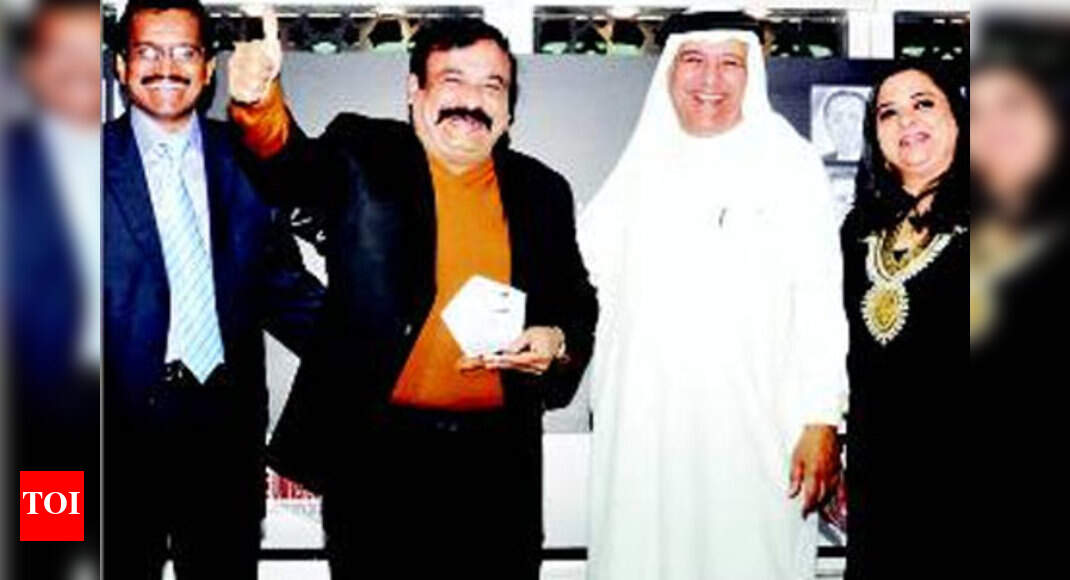 Country Club India Limited’s chairman and MD, Rajeev Reddy, felicitated ...