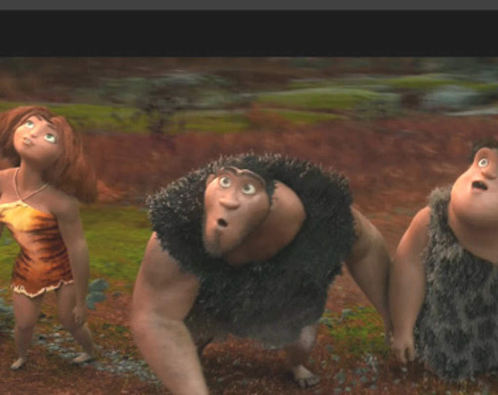 
Nicolas Cage turns caveman for 'The Croods'
