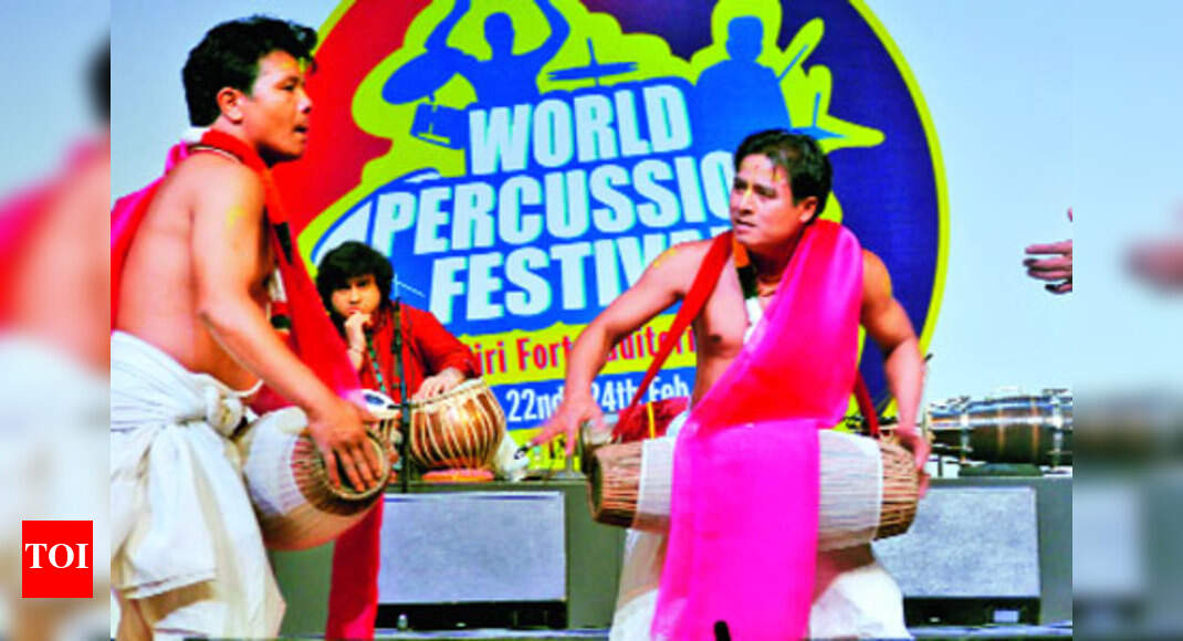 World Percussion Festival organised by the Times Of India and ICCR in