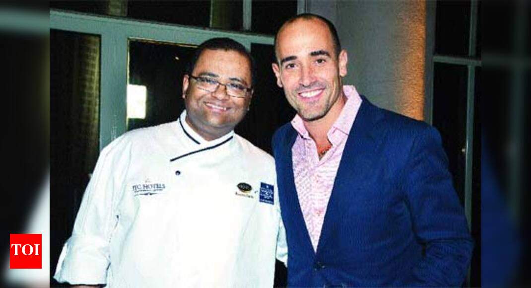 International chef David Rocco in the city - Times of India