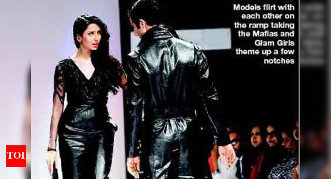 Drama on the ramp Times of India