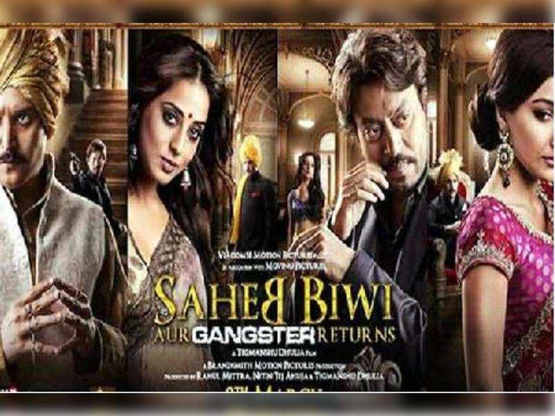 Saheb Biwi Aur Gangster Returns Worth A Return Hindi Movie News Times Of India saheb biwi aur gangster returns worth