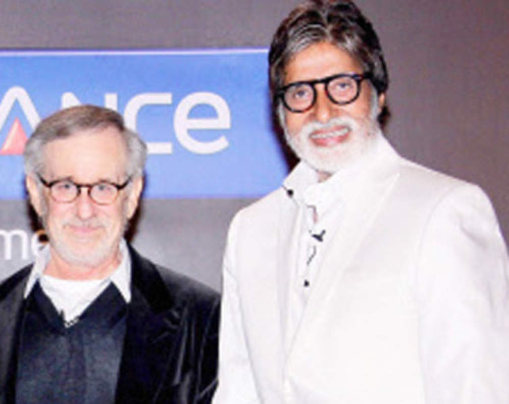 
Big B talks about his interaction with Steven Spielberg

