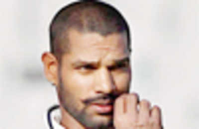 Records tumble as Dhawan announces his arrival on Test stage