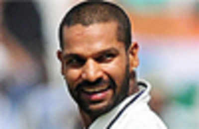 You couldn't feel it, but I was nervous: Shikhar Dhawan