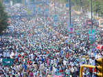 'Adhikar Rally' in Delhi