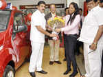 Sachin Ahir at car launch
