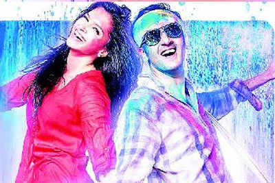 Festival of colours in Bollywood style