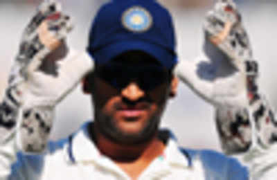 After Aussie-bashing, MS Dhoni guns for the media