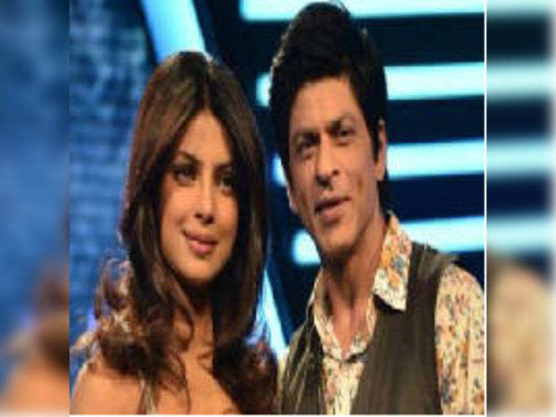 SRK & PC on the finale of App Reality TV Show