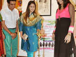 Nagma graces art exhibition