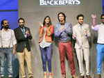 Celebs walk for Blackberrys
