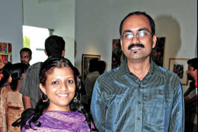 Kanayi Kunjiraman, Rajan Krishna at Kerala Lalitakala Academy awards in Kochi