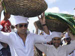 Famous personalities at shrines