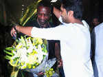 Akon lands in Chennai