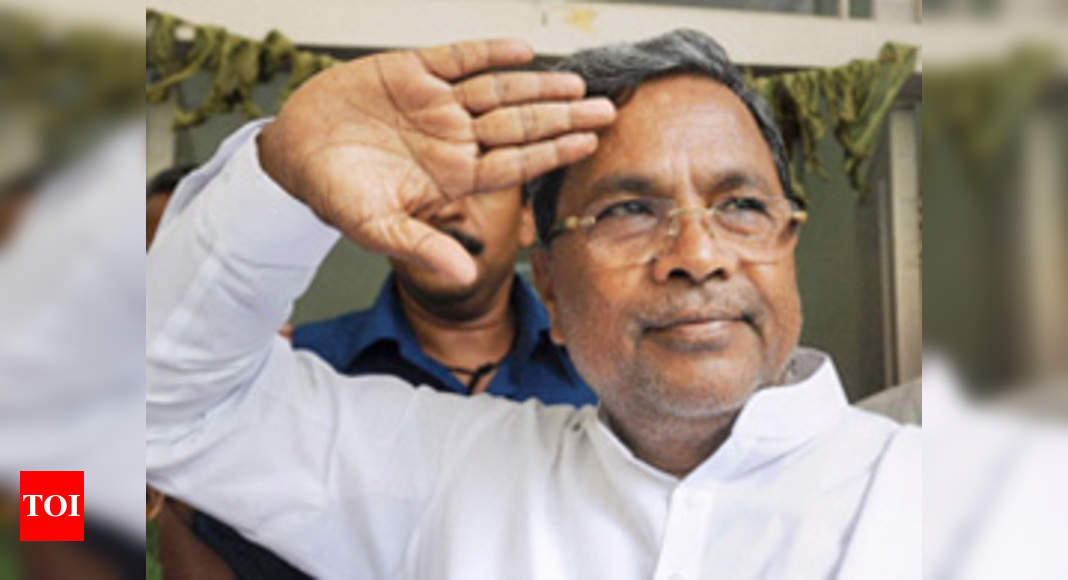 Siddaramaiah Leads Race For Karnataka Cm Times Of India