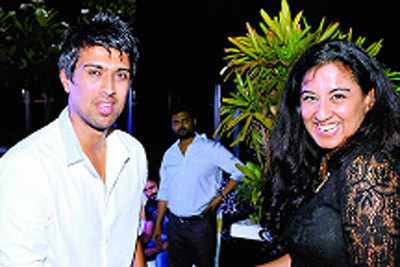 Party hosted for Pune Warriors by Sushma and Kaivalya at Skye Resto and Lounge in Pune