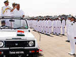 AK Antony at Naval Base