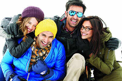 The four musketeers in Yeh Jawaani Hai Deewani