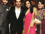 Arjun Bijlani's wedding party