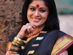 Sudha Chandran on movie set
