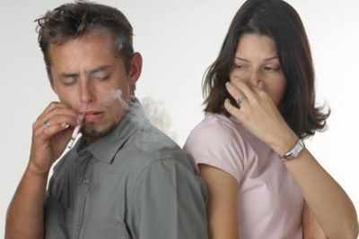 Higher health risks with second hand smoke