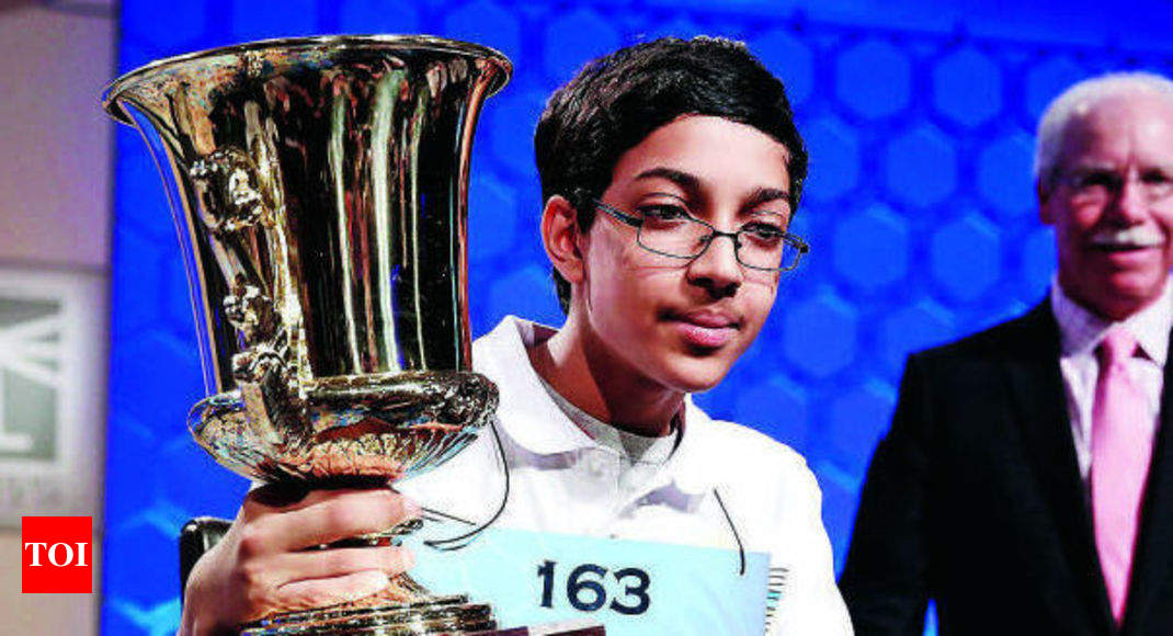 Why Indian kids win Spelling Bee: Habit, family, and ecosystem - Times ...