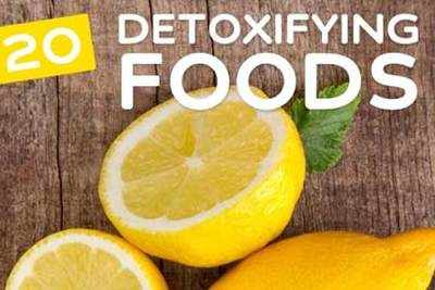 Detox cleanse: Top 20 detox foods