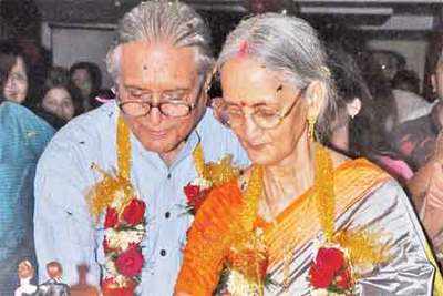 Kedarnath-Kalpana's 50 years of wedding celebration in Patna