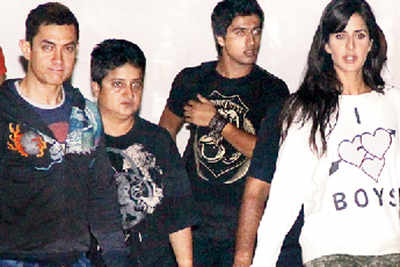 Ranbir-Kat hang out with Aamir-Kiran
