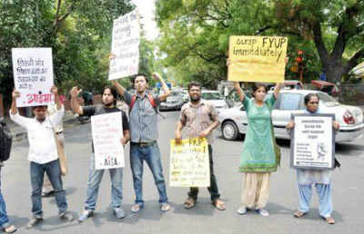 Campus Front of India takes anti-FYUP campaign to 20 universities across India